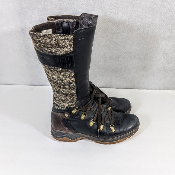Merrell boots mid calf hiking outdoor - Picture 4 of 7